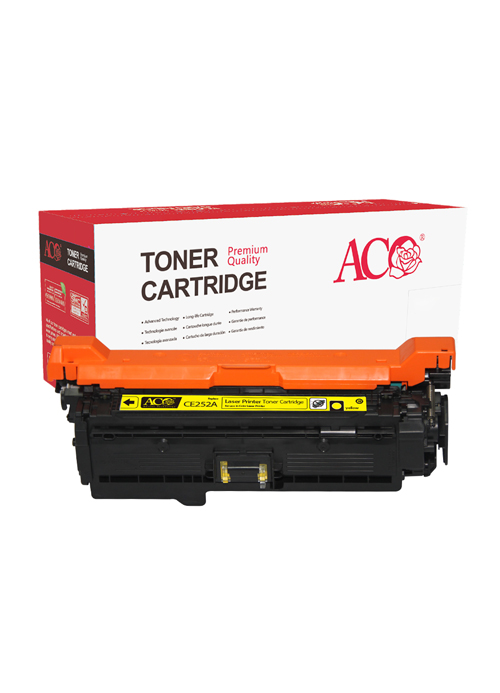 ACO LASERJET TONER 504A YELLOW