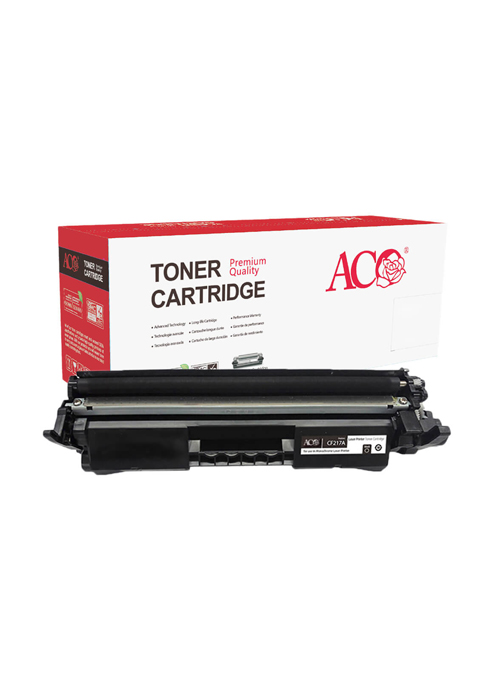 ACO LASERJET TONER 17A BLACK TONER