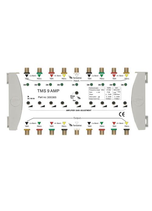 Triax TMS 9 AMP w/ PSU