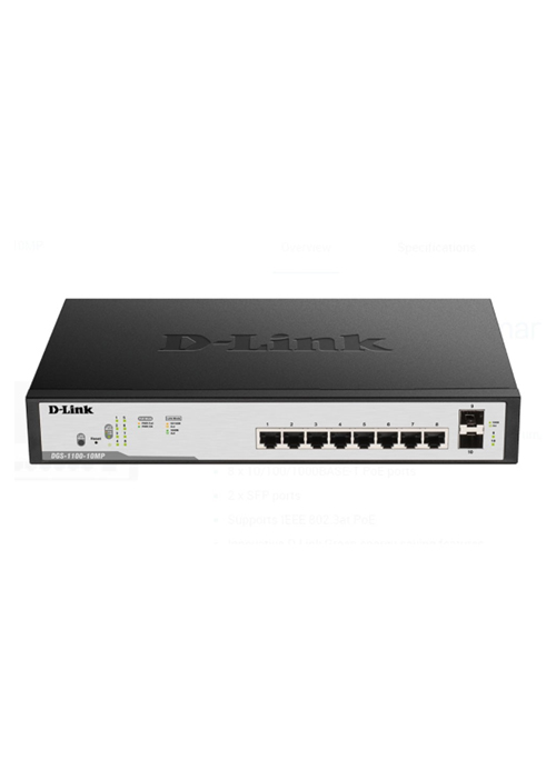 D-Link - 10-port 101001000Base-T Long Range ,Ekhalas