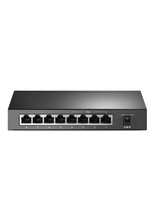 TP-Link - 8-Port 10100Mbps Desktop Switch with 4-Port ,Ekhalas