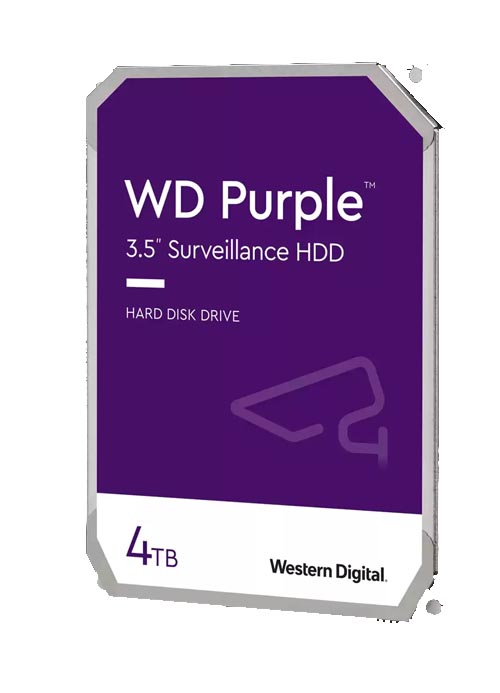 WD - Purple 4TB Surveillance Hard Disk Drive,Ekhalas