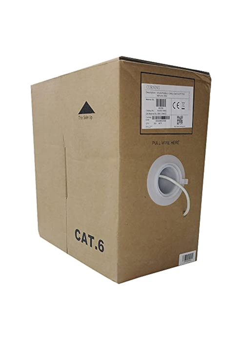 3M/Corning CAT 6 UTP Cable PVC, Gray 305 MTR