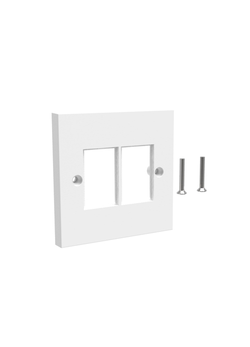 COMMSCOPE M12D-F-262 Faceplate 2-port