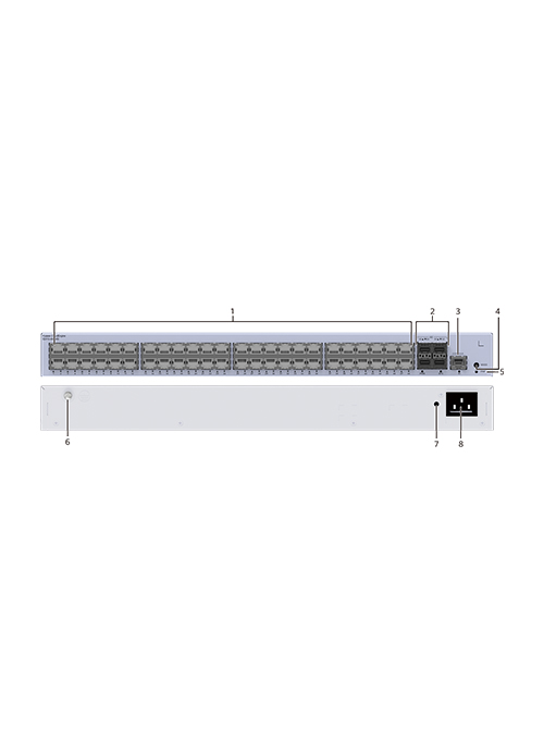 Huawei - L2+ (static route), 48*10/100/1000BASE-T ports