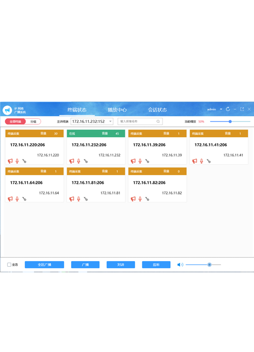 T-7700RT IP PA System Sub-control Software