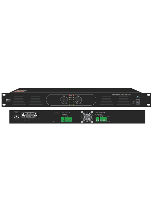 ITC - T-2060DSA/ T-2120DSA/ T-2240DSA 2-Channel Power Amplifier