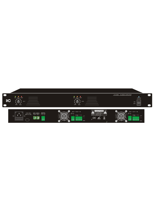 ITC - T-2120D/ T-2240D/ T-2350D/ T-2500D 2-Channel Class-D Power Amplifier