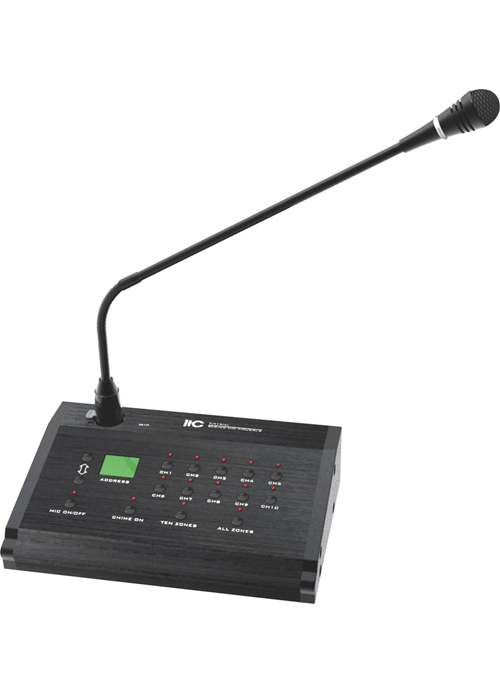 ITC - T-218(A) Zone Paging Microphone