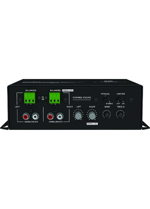 ITC - T-260AP 2 x 60W Mini Stereo Class-D Amplifier (Balanced inputs + Bridge mode)