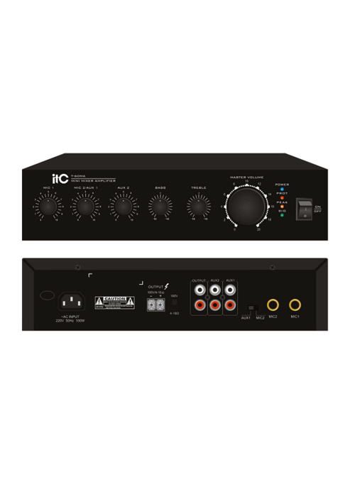 ITC- T-60MA/T-120MA/T-240MA Mini Amplifier