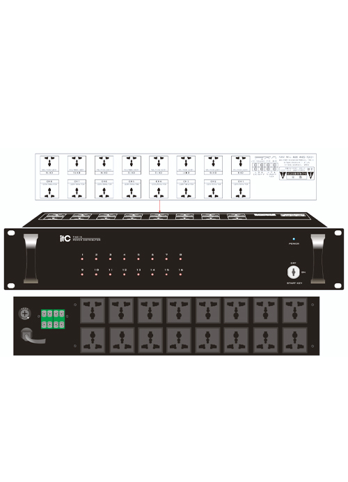 ITC - T-6216 16-Channel Power Sequencer