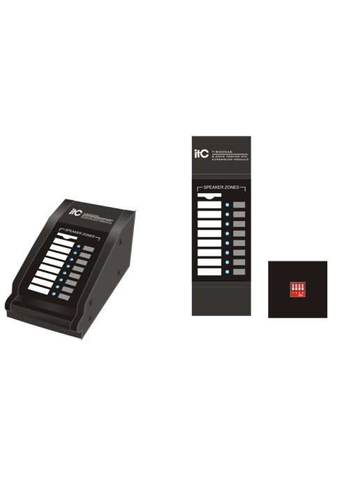 ITC - Expansion Zone Control Keypad, max 4 units added to T-8000A