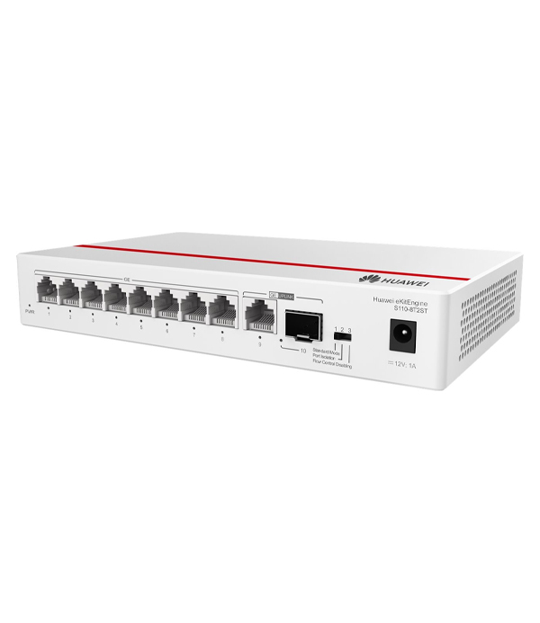 Huawei - S110-8T2ST Gigabit Ethernet Switch