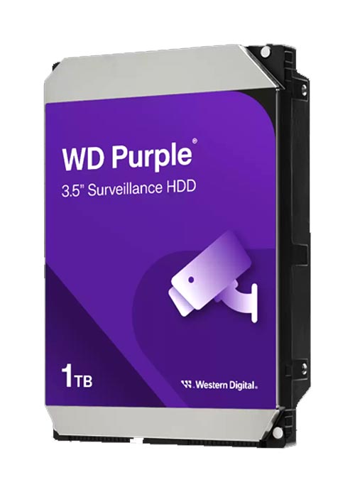 WD - Purple Surveillance Hard Drive 1TB WD11PURZ