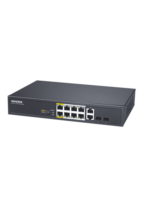 VIVOTEK - AW-FGT-100D-120 10 Ports Unmanaged PoE Switch