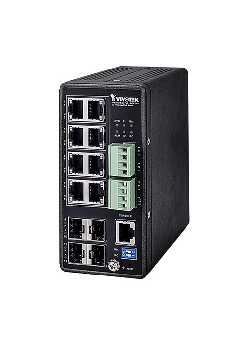 VIVOTEK - POE-SWITCH AW-IHT-1271