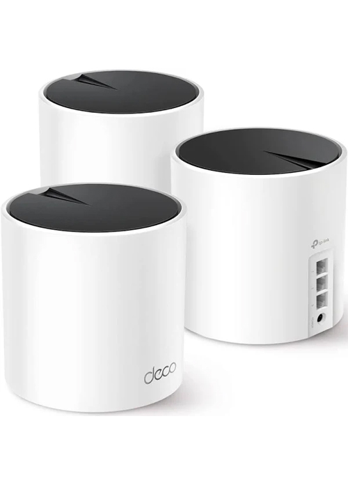 Tp-Link - Deco X55 (AX3000) Whole Home Mesh (3-pack)